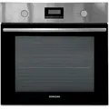 Produktbild: Samsung Katalyse Einbau-Backofen, 68 l, EEK: A, Single Fan, Katalytische Reinigung, 8 Heizarten inkl. 20 Automatik-Programmen, Edelstahl, NV68A1140... - Schwarz/Silber