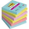 Produktbild: Post-it® Super Sticky Cosmic Haftnotizen extrastark farbsortiert, 6 Blöcke