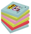 Produktbild: Post-it® Super Sticky Cosmic Haftnotizen extrastark farbsortiert, 6 Blöcke