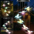 Produktbild: Sprifityy Solarleuchten Windspiele für Draußen,LED Solar Windspiele Schmetterling,Schmetterling Beleuchtung Farbwechsel,für Garten,errasse,Party Deko,Muttertagsgeschenke