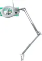 Produktbild: Unilux LED-Lupenleuchte ZOOM, 175 % Vergrößerung, 6 W LED, Doppelgelenkarm, weiß 660871