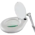 Produktbild: UNiLUX 400108073 UNiLUX LED-Lupenleuchte ZOOM, mit Tischklemme, weiß