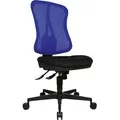 Produktbild: TOPSTAR Drehstuhl Head Point SY schwarz/blau,Netzr.