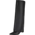 Produktbild: Ital-Design Damen Stiefel Leicht gefüttert Lederoptik High-Heel Stiefel 90109687 Schwarz Gr. 37 - Schwarz - 37