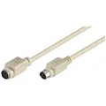 Produktbild: Goobay CAK PS2 200 M/F 2m PS/2 Tastatur- / Maus-Kabel P