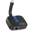 Produktbild: Cable Matters Tragbarer USB Typ C 2,5 Gigabit Ethernet Adapter mit 100 W
