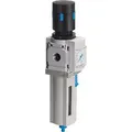 Produktbild: Festo G1/4 Filter Regulator (MS4-LFR-1/4-D7-CRM-AS)