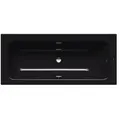 Produktbild: Kaldewei Puro set wide Badewanne links 261100010701 schwarz, 170x75cm, Überlauf mittig