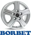 Produktbild: 4x Borbet CWD 7x17 5x120 ET55 Crystal Silver