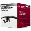 Produktbild: Für Mercedes T-Klasse Typ W420 (Brink) Anhängerkupplung horizontal abnehmbar neu