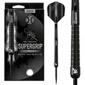 Produktbild: Harrows Supergrip Black Edition 90% - Steeldarts - 26g