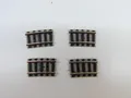 Produktbild: Fleischmann N 9123 - 4x gebogenes Gleis, Ausgleichstücke, R1 7,5°, TOP #26210