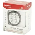 Produktbild: Kramp-la10551sp - Work light LED, 40W, 4000lm, round, white, 10/30 V, 84x126x71.8mm, AMP plug, spot beam, 4 LED's, 360 degrees,  Kramp