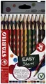 Produktbild: Ergonomischer Buntstift für Rechtshänder - STABILO EASYcolors - 24er Pack -...