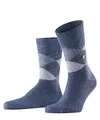 Produktbild: Burlington Herren Socken Preston M So weich und warm gemustert 1 Paar, Blau Orion Blue 6221, 40-46