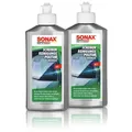 Produktbild: SONAX 2x 250ml SCHEIBENREINIGUNGSPOLITUR INTENSIVE REINIGER PFLEGE GLASPOLITUR