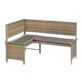 Produktbild: MERXX Gartenmöbelset, Metall/Kunststoff, 2-teilig - beige