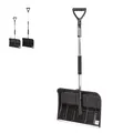 Produktbild: Dema Teleskop Schneeschieber Schneeschaufel Schneeräumer verstellbar 1220/1550 mm 17127