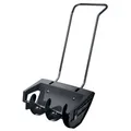 Produktbild: Schneefräse mechanisch 59 cm Schneepflug Schneeschieber mit Häcksler Snow Mover
