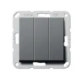 Produktbild: Gira Wippschalter Wechsel 3fach 283228 Installationsschalter Wippschalter