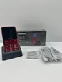 Produktbild: Panasonic KX-TU155EXRN Essentials Handy für Senioren Ladestation Rot Verp. besch