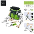 Produktbild: Gartenwerkzeug Set, 8 in 1 Gartengeräte mit Aufbewahrungstasche, aus Edelstah...