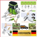 Produktbild: WORKPRO Gartenwerkzeug Set Edelstahl Gartengeräte 8 Stück