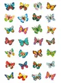 Produktbild: HERMA 6819 10x Sticker MAGIC Schmetterlinge, Glitterfolie