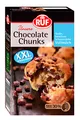 Produktbild: RUF Chocolate Chunks Vollmilch, backfeste Schokoladen-Tropfen, XXL Schoko-Drops zum Backen, Schoko-Stücke für Muffins & Brownies, glutenfrei, 1 x 100g