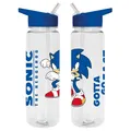 Produktbild: Sonic the Hedgehog Water Bottle (Gotta Go Fast Design) 700ml Plastic Water Bottl