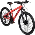 Produktbild: Vario XC DIABLO 24 COMP BT Mountainbike Hardtail 24 Zoll Jugend Fahrrad 21 Gang MTB Fahrräder Jugendfahrrad