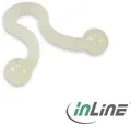 Produktbild: InLine Kabelbinder Twist 3,5-5mm, natur, 100 Stück