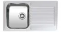 Produktbild: Edelstahl Spülbecken CENTURIO L10 ohne Bohrungen
