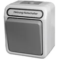Produktbild: Merten Heizungs-Notschalter IP 44 AQUASTAR lichtgrau, 2-pol