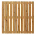 Produktbild: WENKO Baderost Mod. Indoor & Outdoor Bambus rutschfeste Badematte für Innen- und Außenbereich modernes Bodenrost für Dusche und Badewanne 50 x 50 cm