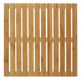 Produktbild: WENKO Baderost Indoor Outdoor Bambus Vorleger 50x50 cm Matte Sauna Pool Dusche