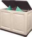 Produktbild: Gartenbox Auflagenbox Wasserdicht Box für Gartenauflagen Balkon Aufbewahrungsbox Garten Kissenbox Outdoor Gartentruhe Wetterfest 220 L