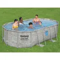 Produktbild: Power Steel Swimmingpool Set 427x250x100cm Schwimmbecken Schwimmbad Bestway