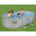 Produktbild: Power Steel Swimmingpool Set 427x250x100cm Schwimmbecken Schwimmbad Bestway