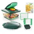 Produktbild: Genius Nicer Dicer Chef Kombi-Set (9 Teile) mit Hobeleinsatz Gemüsehobel