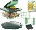 Produktbild: Genius Nicer Dicer Chef Set 9tlg. Gemüseschneider 3.300 ml behälter grün B Ware