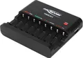 Produktbild: Ansmann Powerline 8 Rundzellen-Ladegerät NiCd, NiMH Micro (AAA), Mignon (AA)