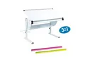 Produktbild: Inter Link Schülerschreibtisch Matts 3 in 1 in weiss, pink und grün