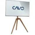 Produktbild: CAVO TV-Staffelei Holz walnuss – Tischstand für Fernseher - Braun