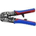 Produktbild: Knipex Crimpzange 975113 8P, Kabelschneider, Abisolierer, für RJ45