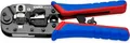 Produktbild: KNIPEX Crimpzange für RJ45-Westernsteckermit Mehrkomponenten-Hüllen 190 mm, 97 51 13