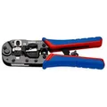 Produktbild: Knipex 97 51 13 pinza crimpatrice Nero, Blu, Rosso