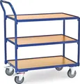 Produktbild: fetra Tischwagen 3 Etagen 300 kg (B)850 x (T)500 mm Speditionsversand