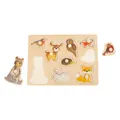 Produktbild: Kleine Fußhölzernblase -Puzzle -Waldtiere, 9st.