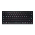 Produktbild: CHERRY KW 9200 Mini USB 2.4GHz Bluetooth Slowenisch schwarz (kabellos)